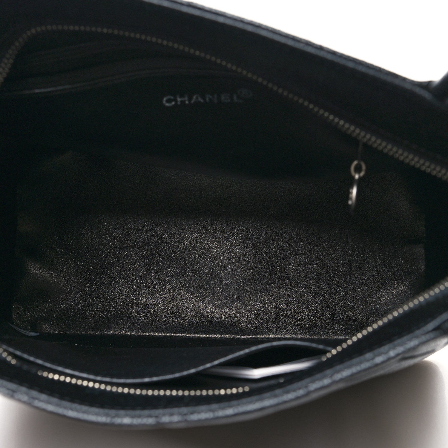 Chanel Caviar Quilted Medallion Tote Black 5 of 10