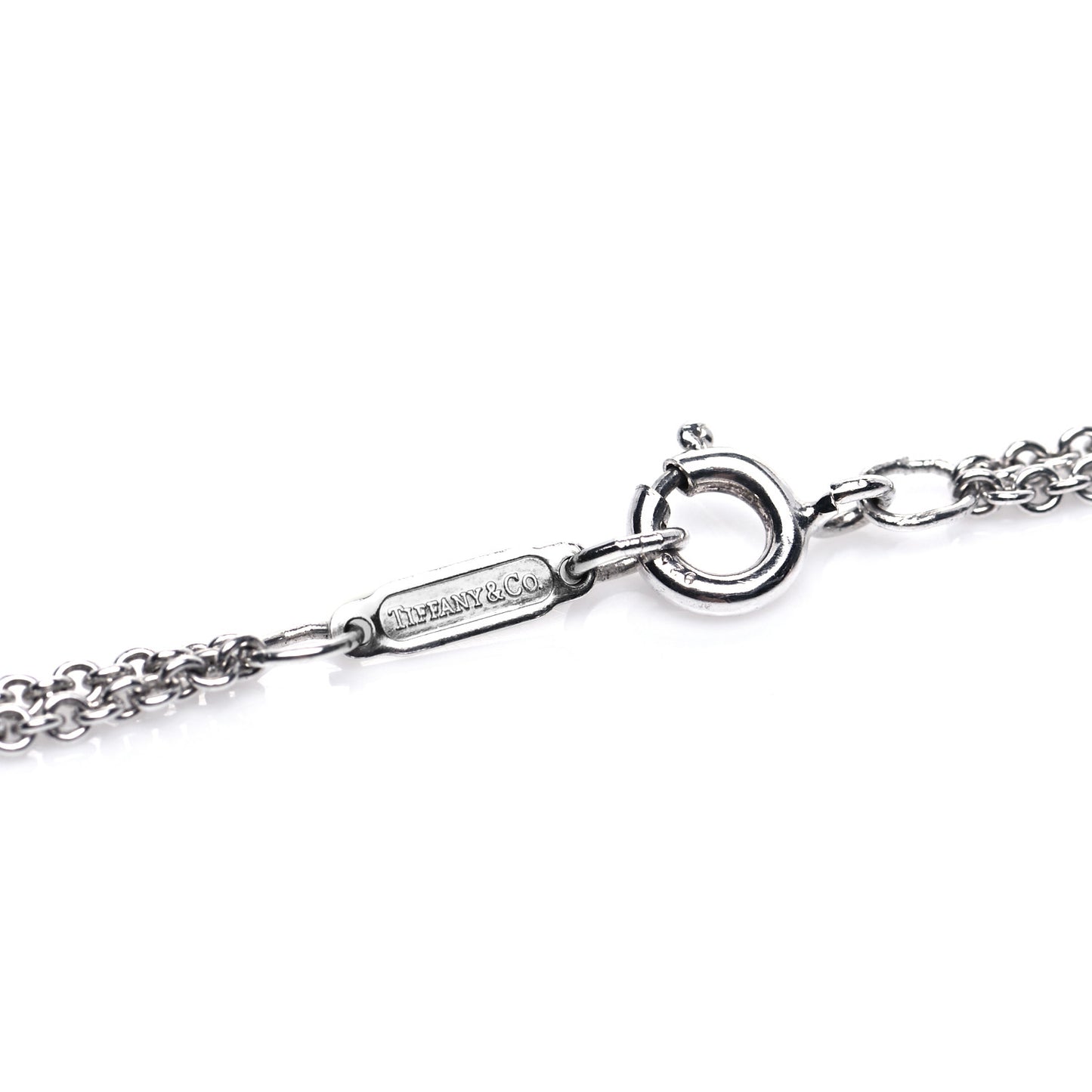 Sterling Silver Figure 8 Pendant Necklace