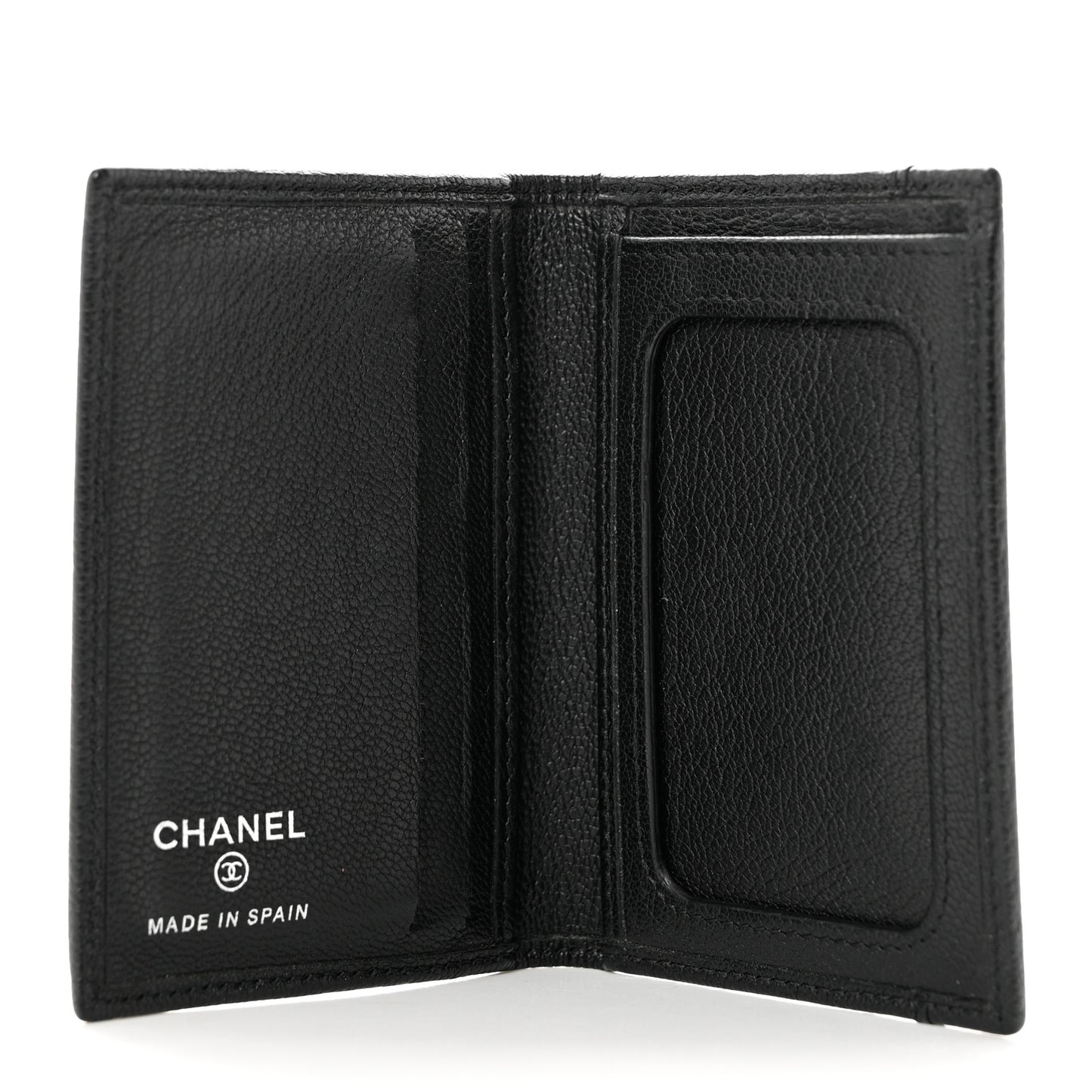 Goatskin Card Case Black