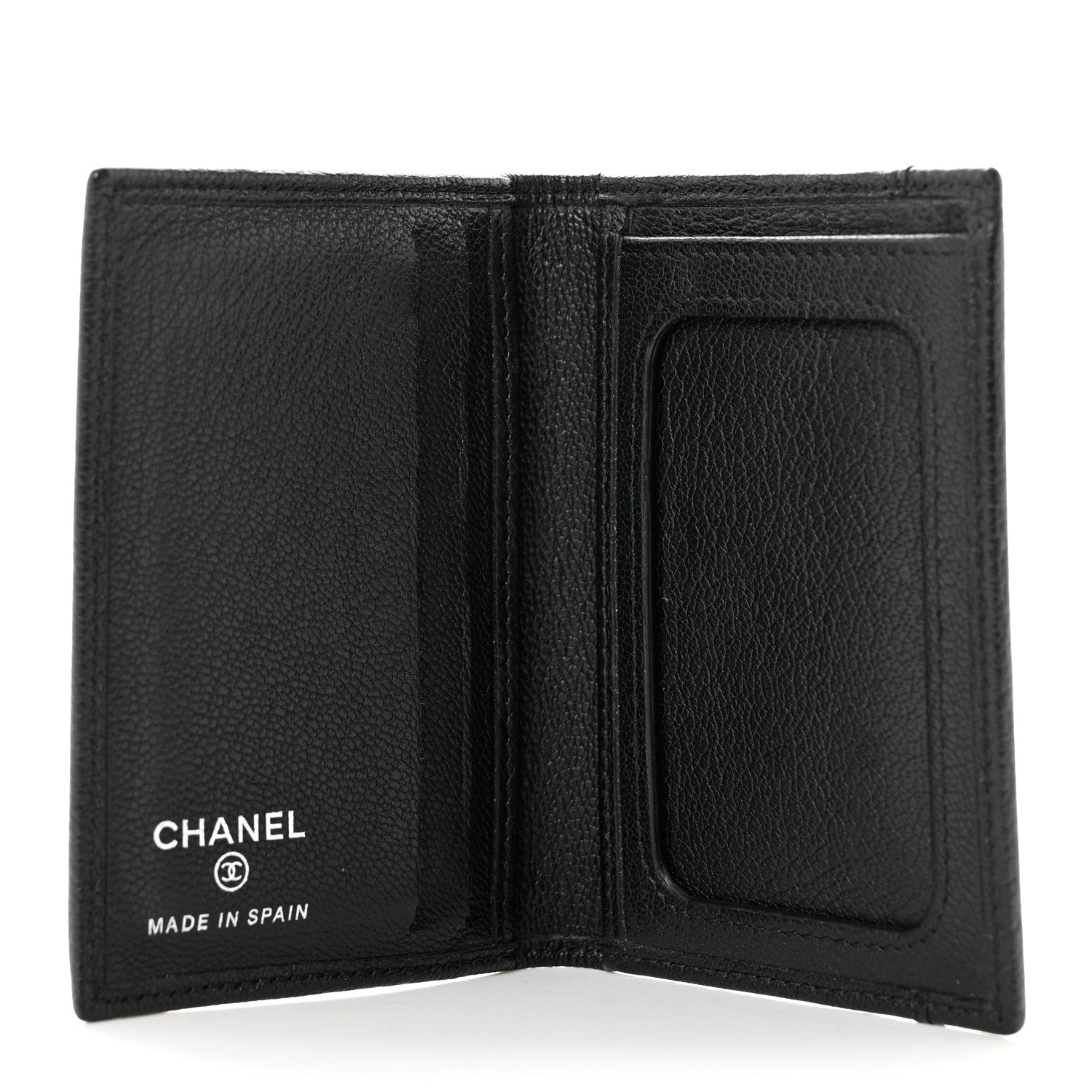 Chanel Goatskin Card Case Black 5 of 10