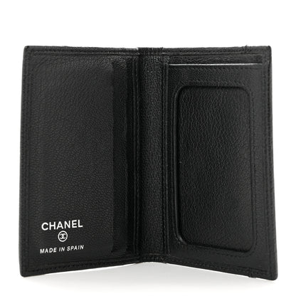 Chanel Goatskin Card Case Black 5 of 10