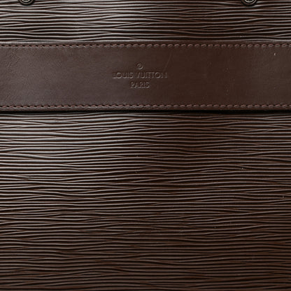 Louis Vuitton Epi Brooks Briefcase Brown 9 of 40