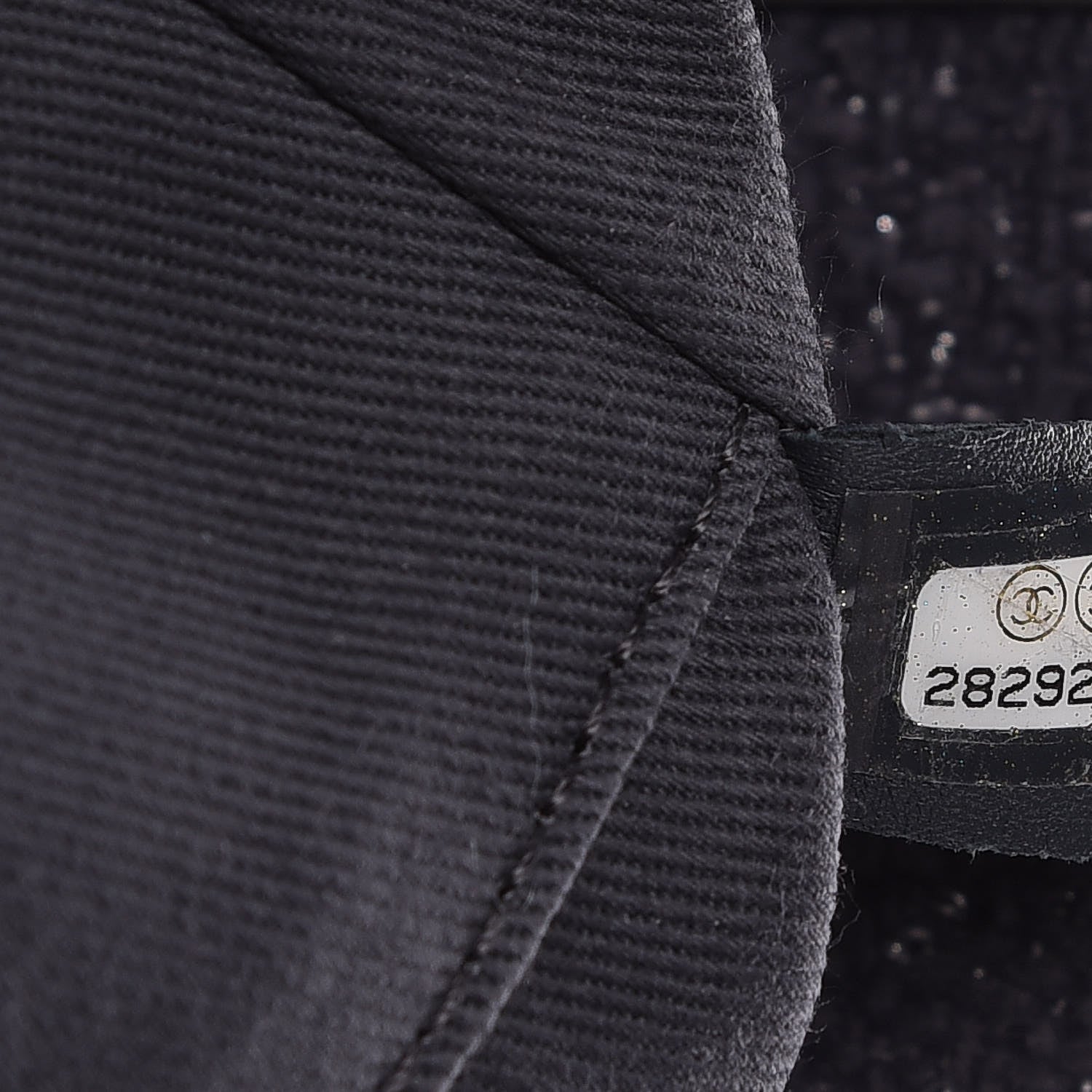 Chanel Lurex Boucle Small Deauville Tote Light Grey 6 of 9