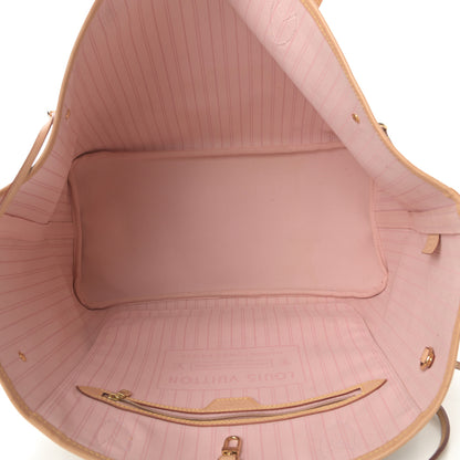 Louis Vuitton Damier Azur Neo Neverfull GM Rose Ballerine 5 of 13