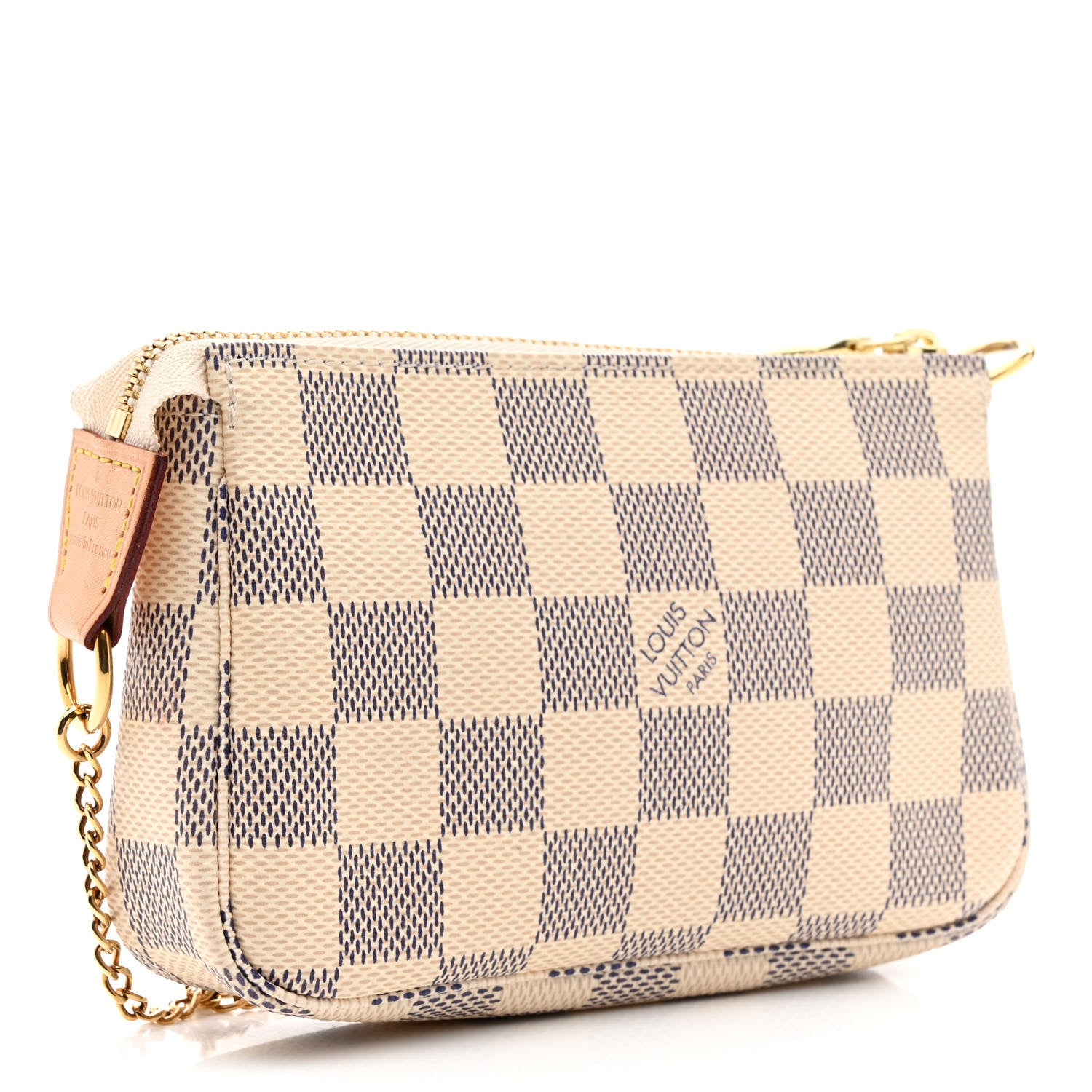 Louis Vuitton Damier Azur Mini Pochette Accessories 3 of 10