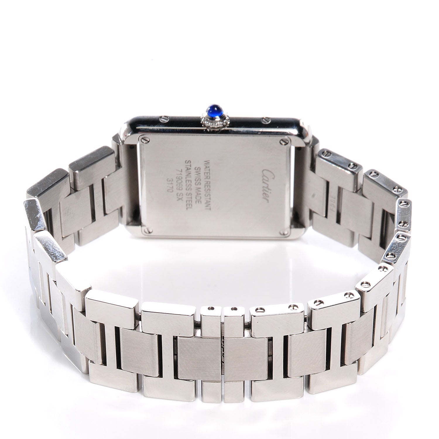 Cartier Stainless Steel Tank Solo Quartz Watch Small 5 of 6