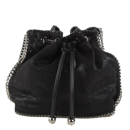 Stella McCartney Shaggy Deer Small Falabella Bucket Bag Black 1 of 6