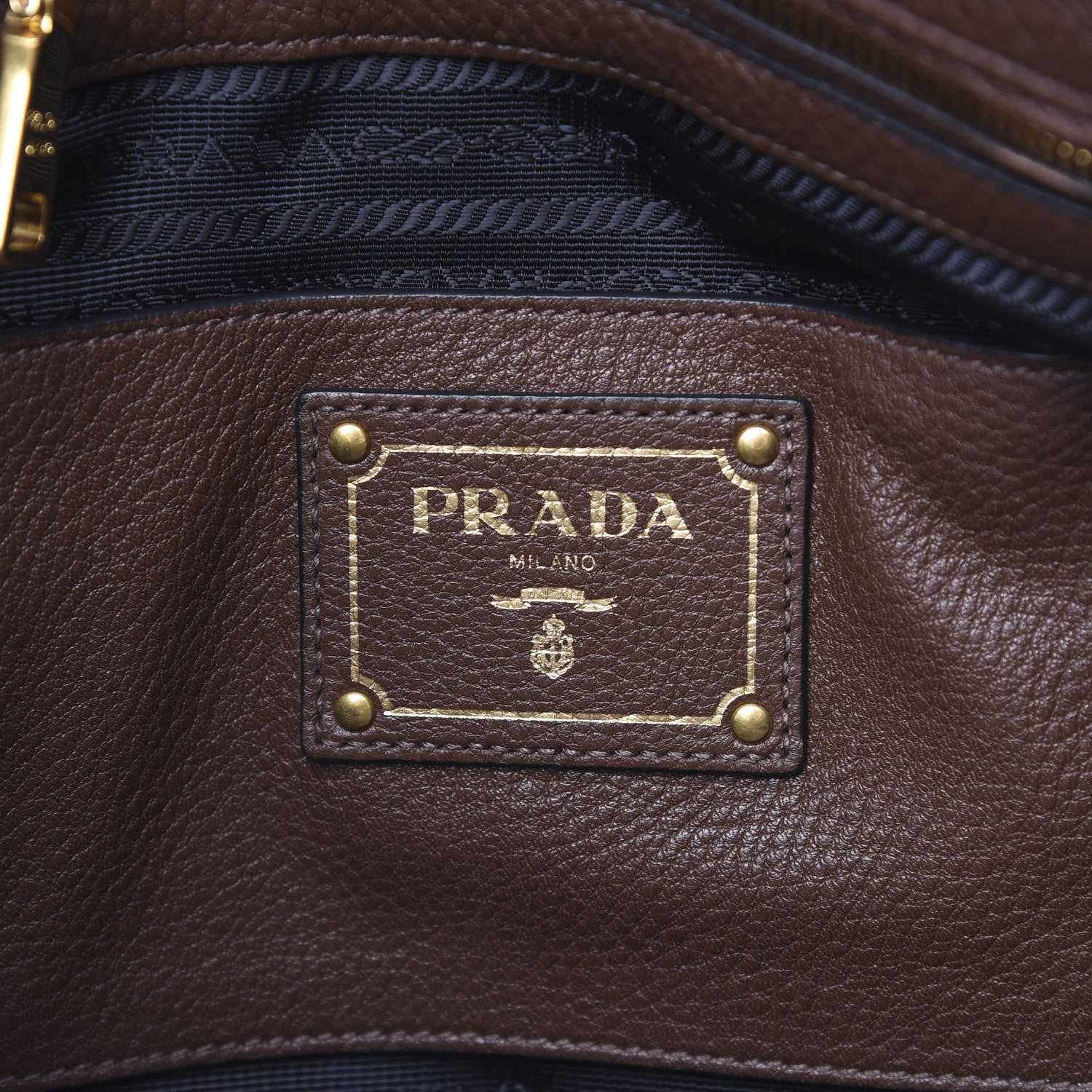 Prada Vitello Daino Hobo Bruciato 6 of 12
