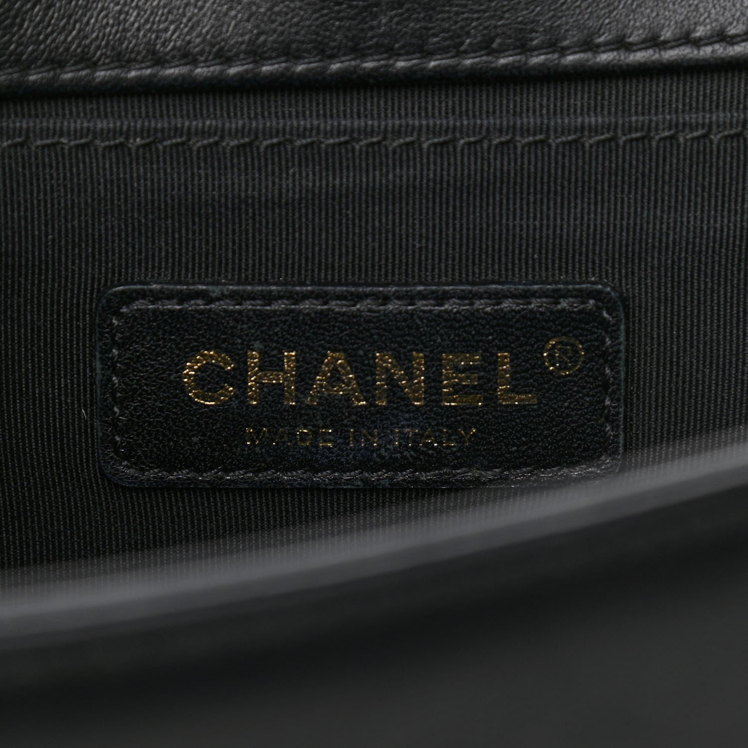 Chanel Lambskin Quilted Medium Boy Flap Black 6 of 11