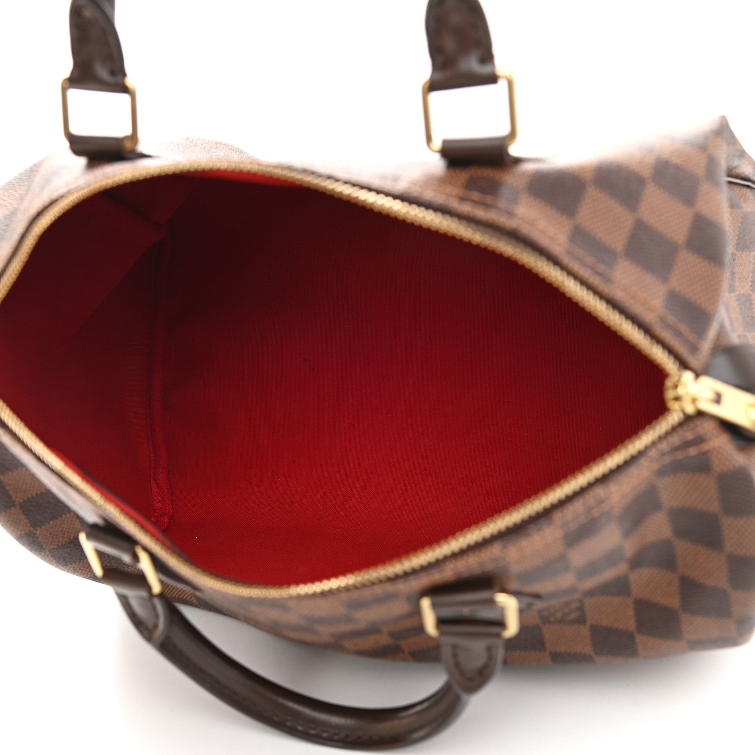 Louis Vuitton Damier Ebene Speedy 30 5 of 9