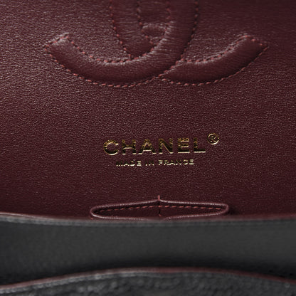 Chanel Caviar Quilted Medium Double Flap Black 8 of 11