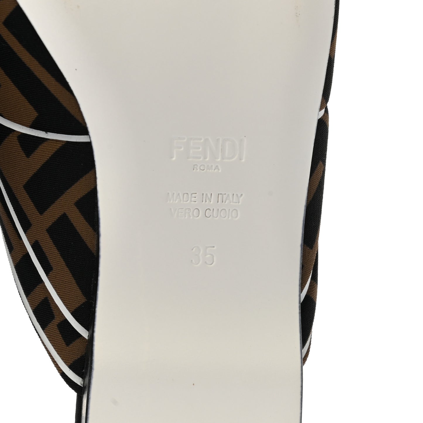 Lycra Film FF FFreedom Flat Mules 35 Tobacco Moro White
