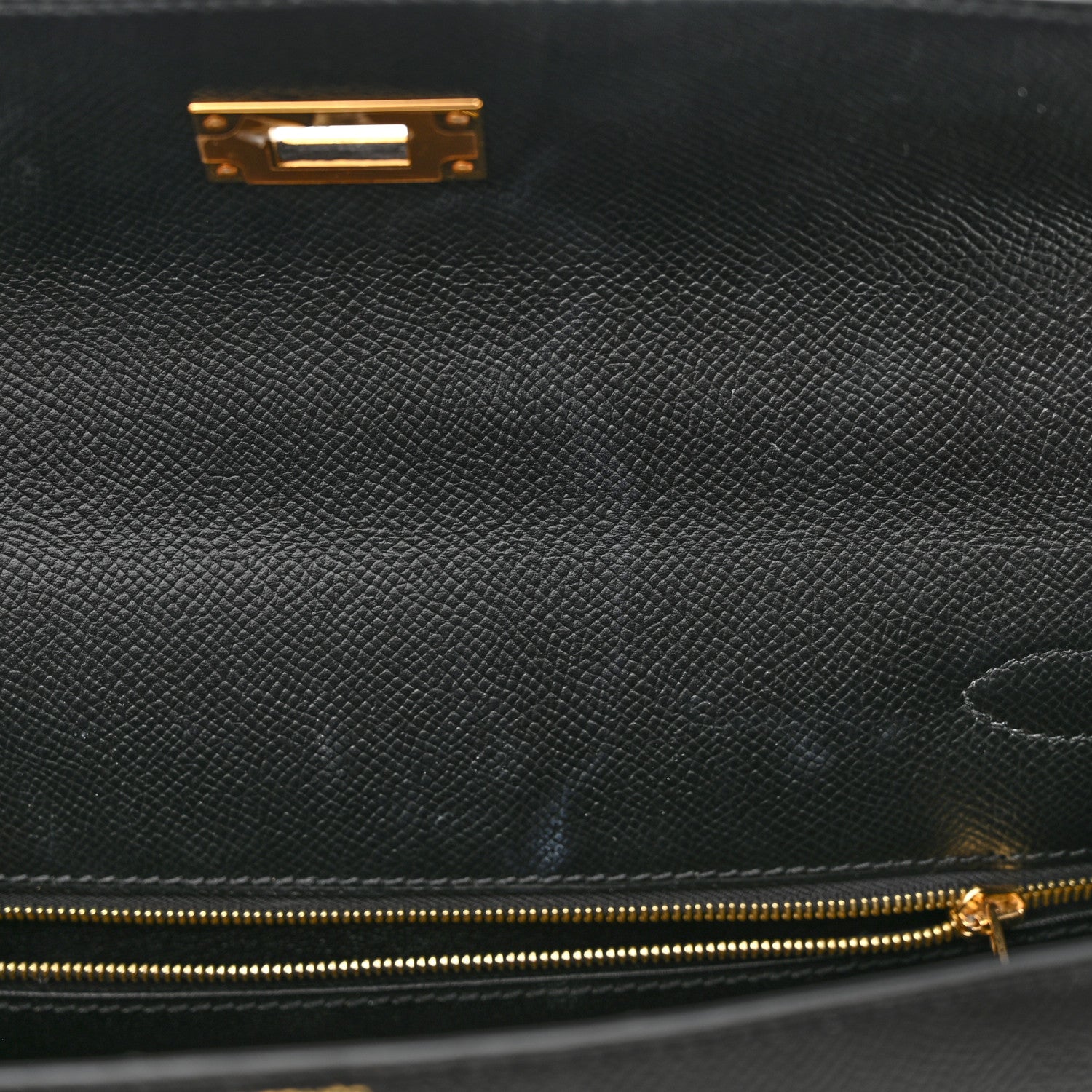 Hermes Epsom Kelly Sellier 28 Black 11 of 12