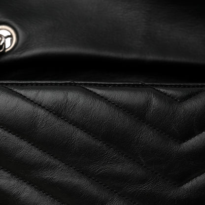 Saint Laurent Calfskin Y Quilted Monogram Large Loulou Chain Satchel Black 12 of 12