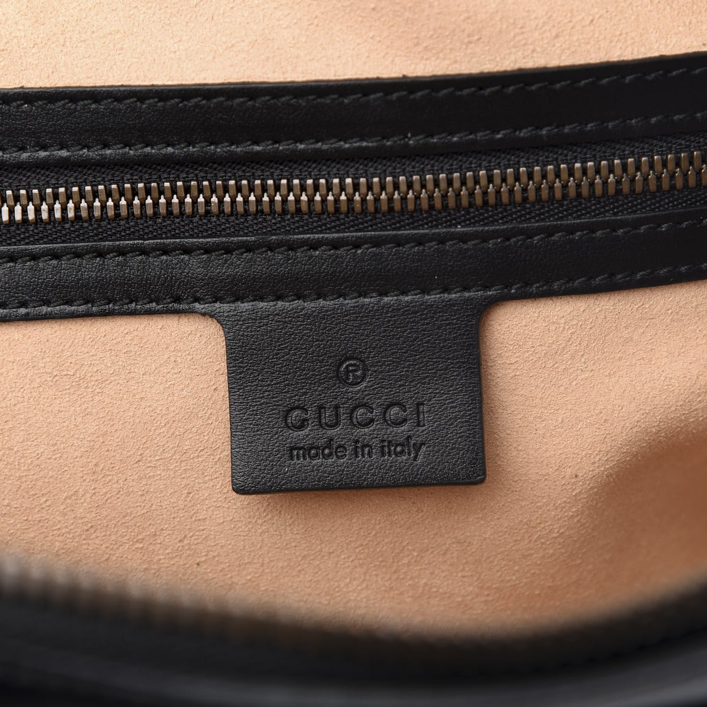Calfskin Matelasse Mens GG Marmont Belt Bag 90 36 Black