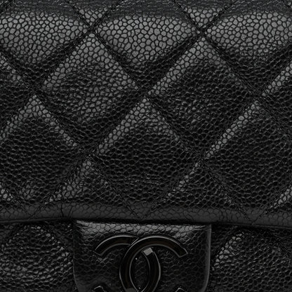 Chanel Caviar Quilted Incognito Mini Square Flap Black 8 of 10