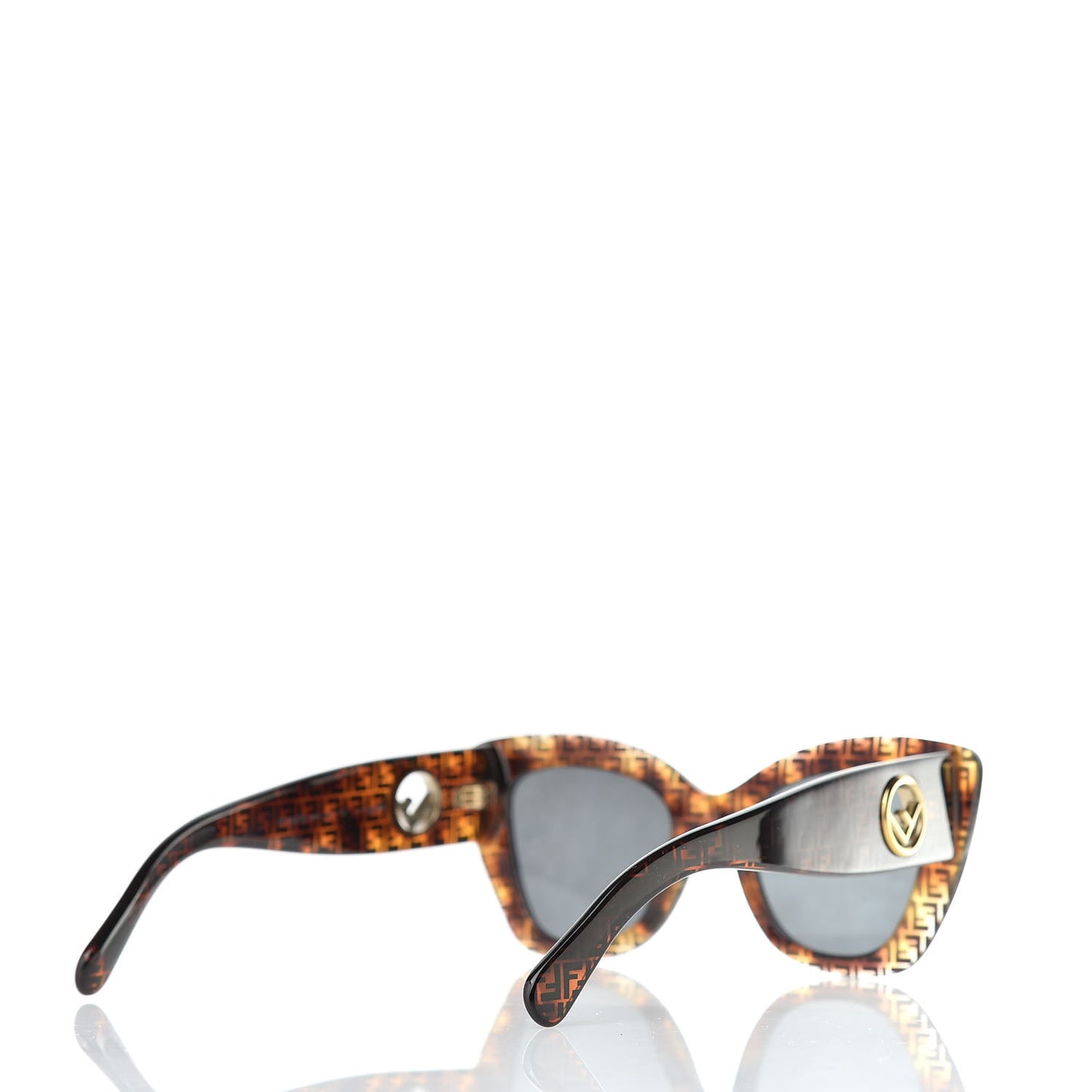 Acetate F is Fendi FF Cat Eye Sunglasses FF 0360/G/S Havana