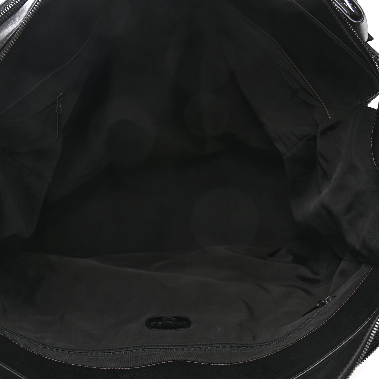 Calfskin Duffel Bag Black