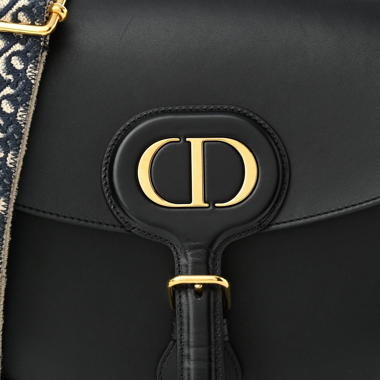 Christian Dior Box Calfskin Large Bobby Flap Black 7 of 10
