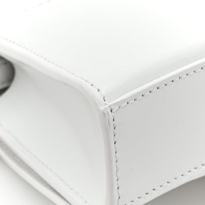 Balenciaga Shiny Box Calfskin Hourglass Chain Bag White 11 of 12