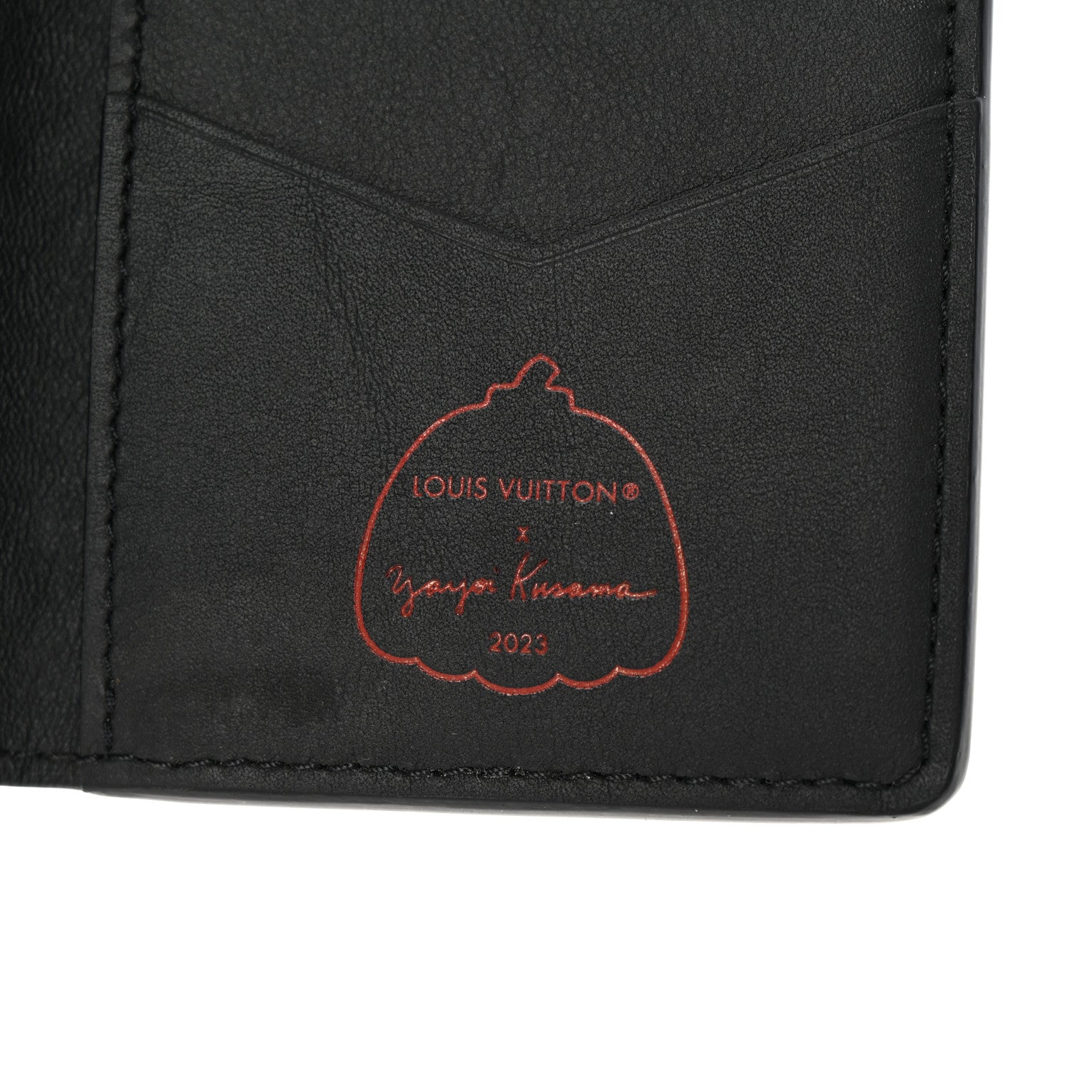 Louis Vuitton LV X YK Empreinte Pocket Organizer Black Red 6 of 8