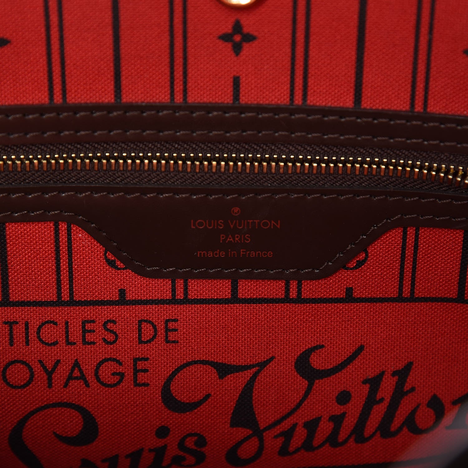Louis Vuitton Damier Ebene Neverfull PM 6 of 9