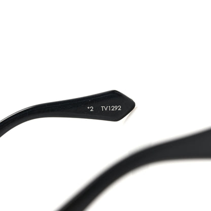 Louis Vuitton Acetate Swarovski Crystal Cyclone Sunglasses Z1736W Black 8 of 9