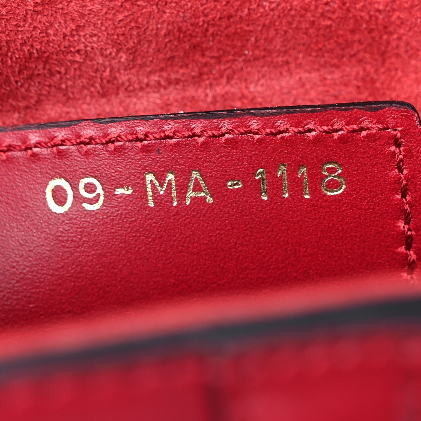 Calfskin Saddle Bag Scarlet