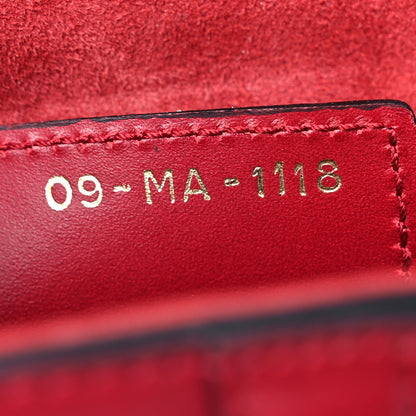 Christian Dior Calfskin Saddle Bag Scarlet 7 of 13