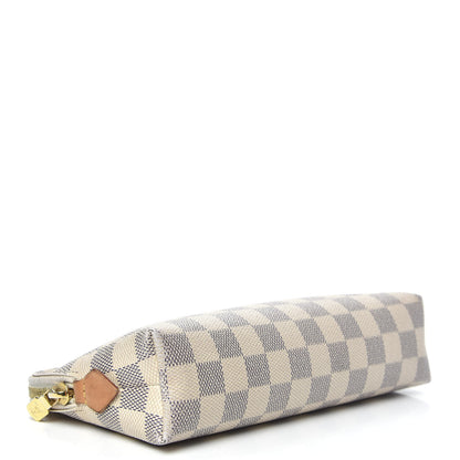 Louis Vuitton Damier Azur Cosmetic Pouch GM 4 of 13