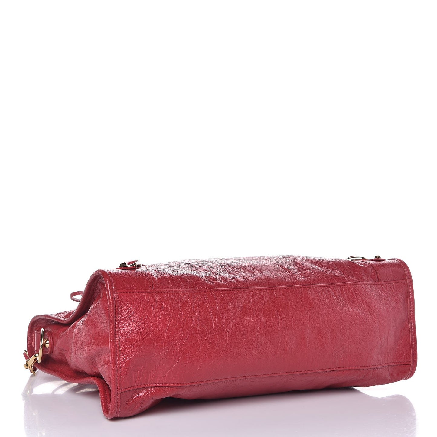 Agneau Classic Gold Hardware City Rouge Sapphire