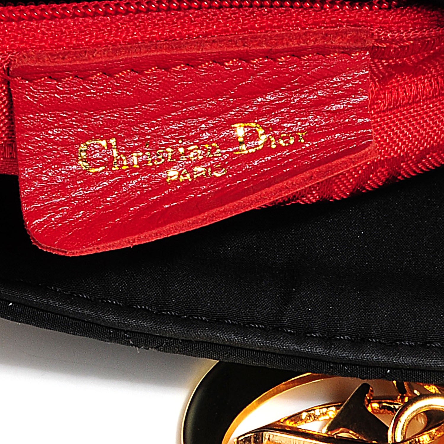 Christian Dior Nylon Cannage Mini Lady Dior Black 7 of 8