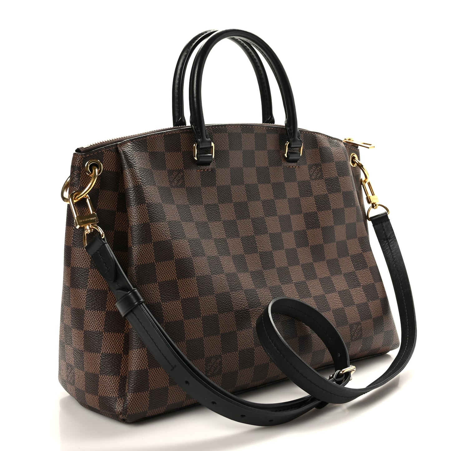 Damier Ebene Odeon Tote MM Black