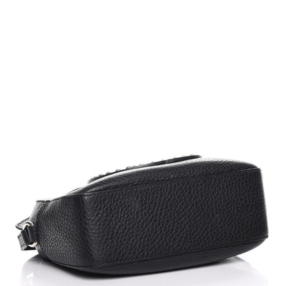 Gucci Pebbled Calfskin Studded Small Soho Disco Bag Black 4 of 9
