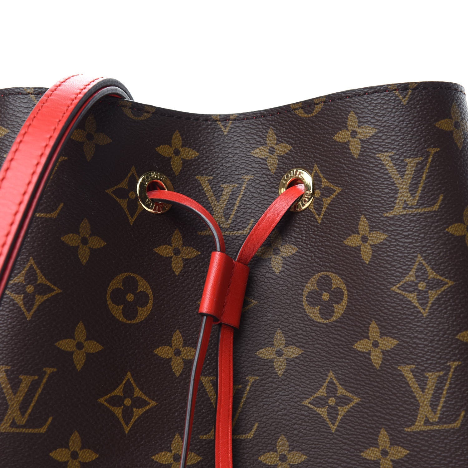 Louis Vuitton Monogram Neonoe MM Coquelicot 9 of 10