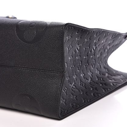 Louis Vuitton Empreinte Monogram Giant Onthego GM Black 9 of 10