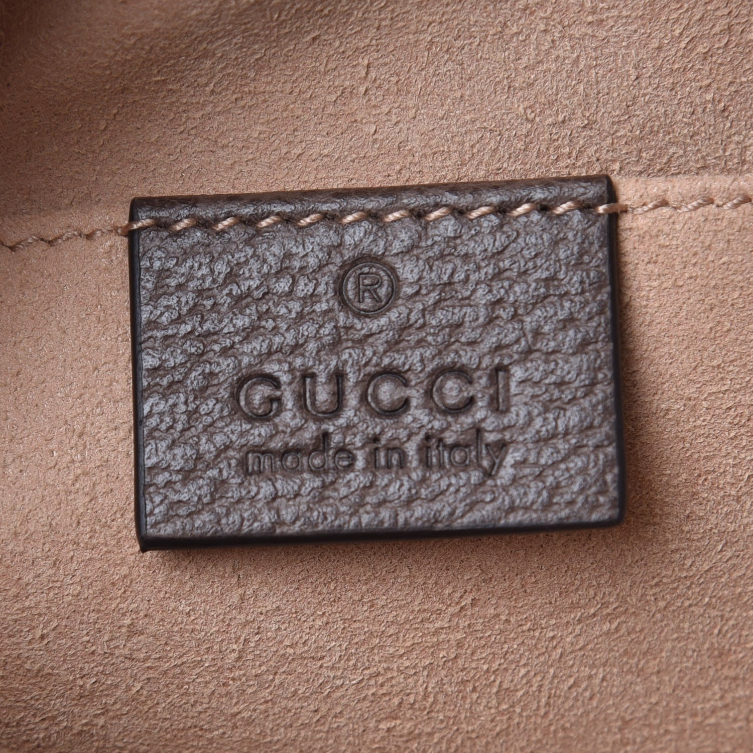 Gucci GG Supreme Monogram Web Mini Ophidia Shoulder Bag Brown 6 of 8