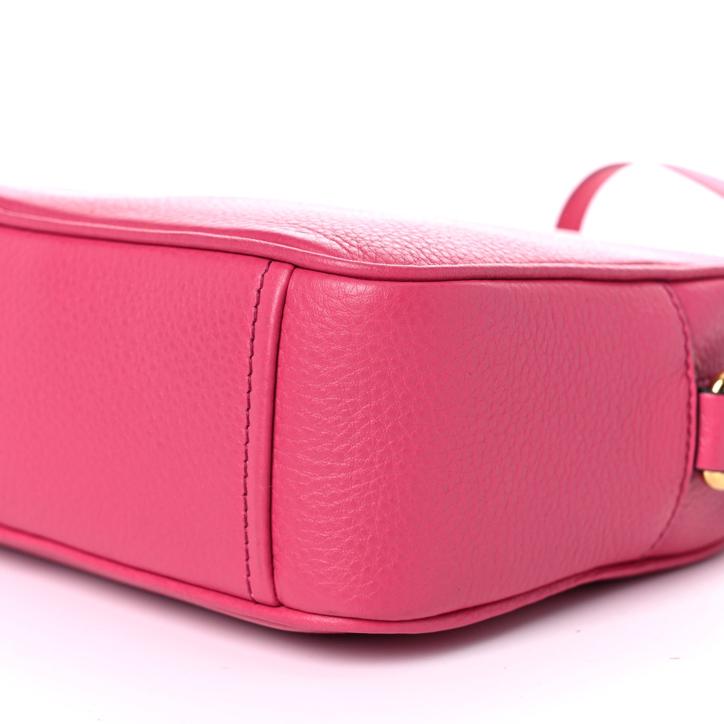 Vitello Daino Camera Crossbody Peonia