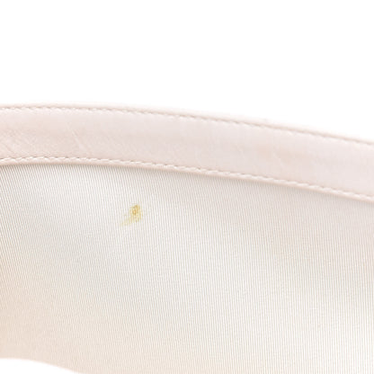 Chanel Patent Tweed Medium Boy Flap White 16 of 16