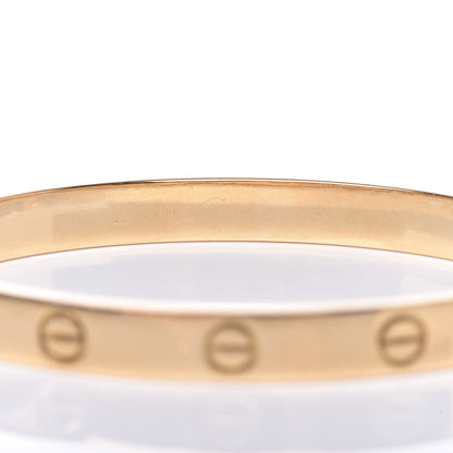 Cartier 18K Yellow Gold LOVE Bracelet 17 4 of 4