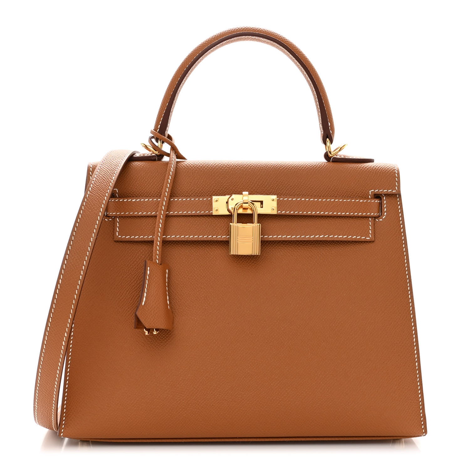Hermes Epsom Kelly Sellier 25 Gold 1 of 10