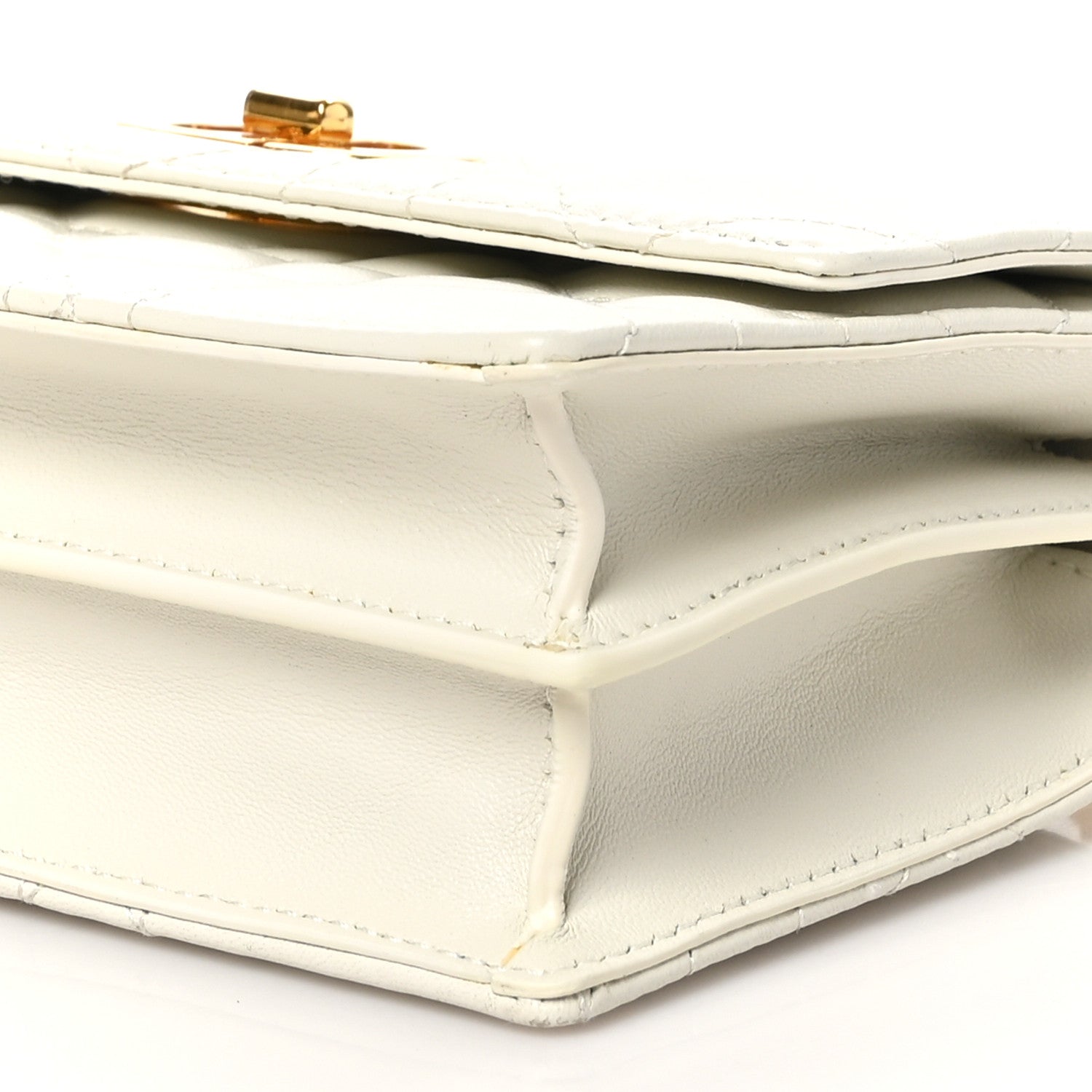 Christian Dior Lambskin Macrocannage Mini Miss Caro Bag Latte 11 of 11
