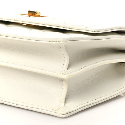 Christian Dior Lambskin Macrocannage Mini Miss Caro Bag Latte 11 of 11