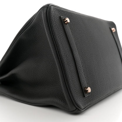 Hermes Togo Birkin 35 Black 9 of 11