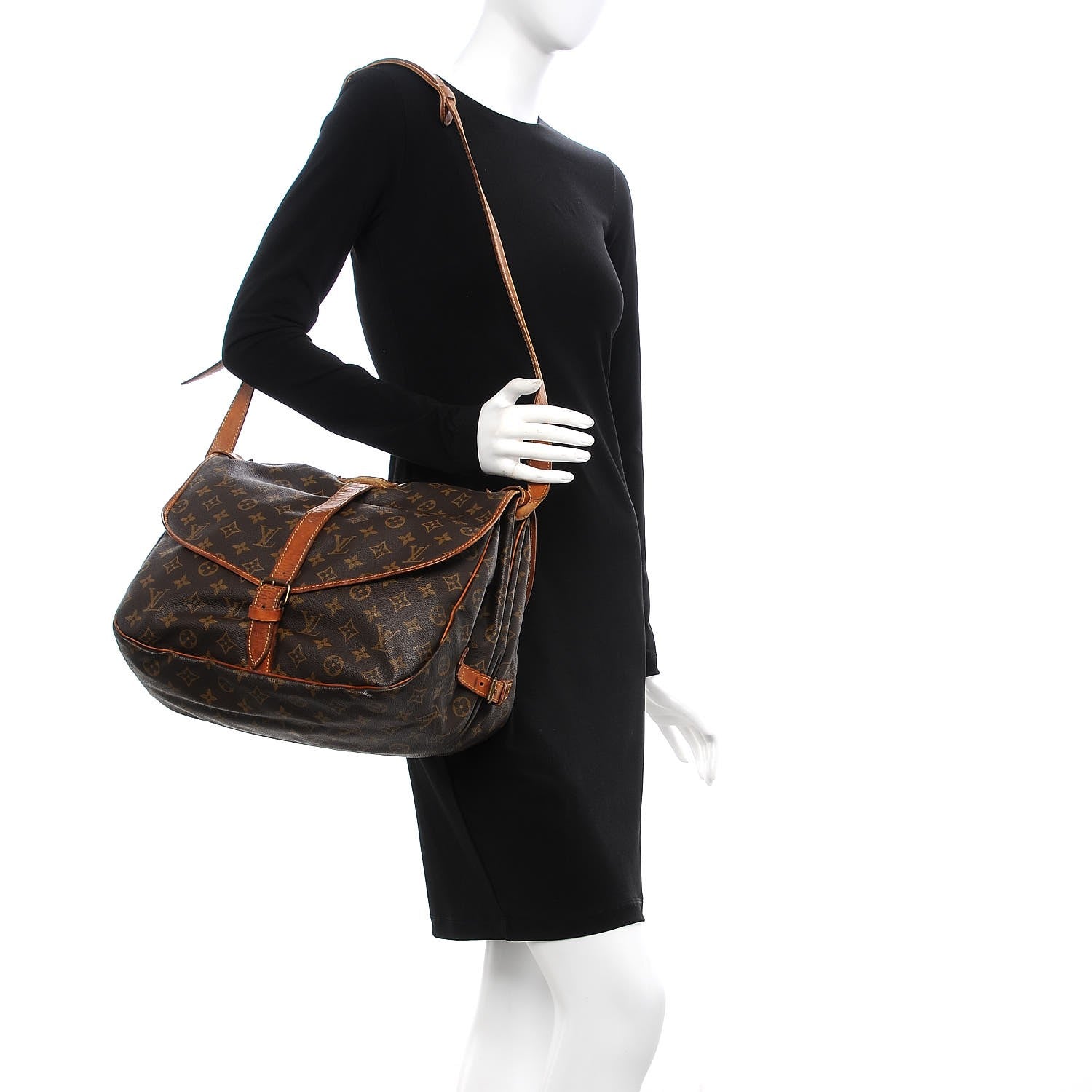 Louis Vuitton Monogram Saumur 35 2 of 33