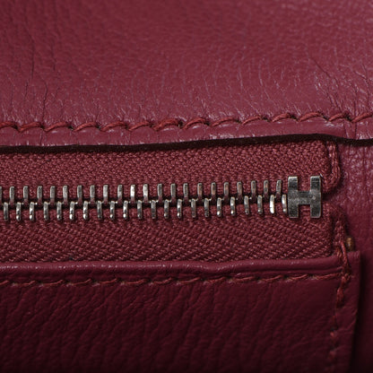 Hermes Taurillon Clemence Birkin 35 Bois de Rose 19 of 34