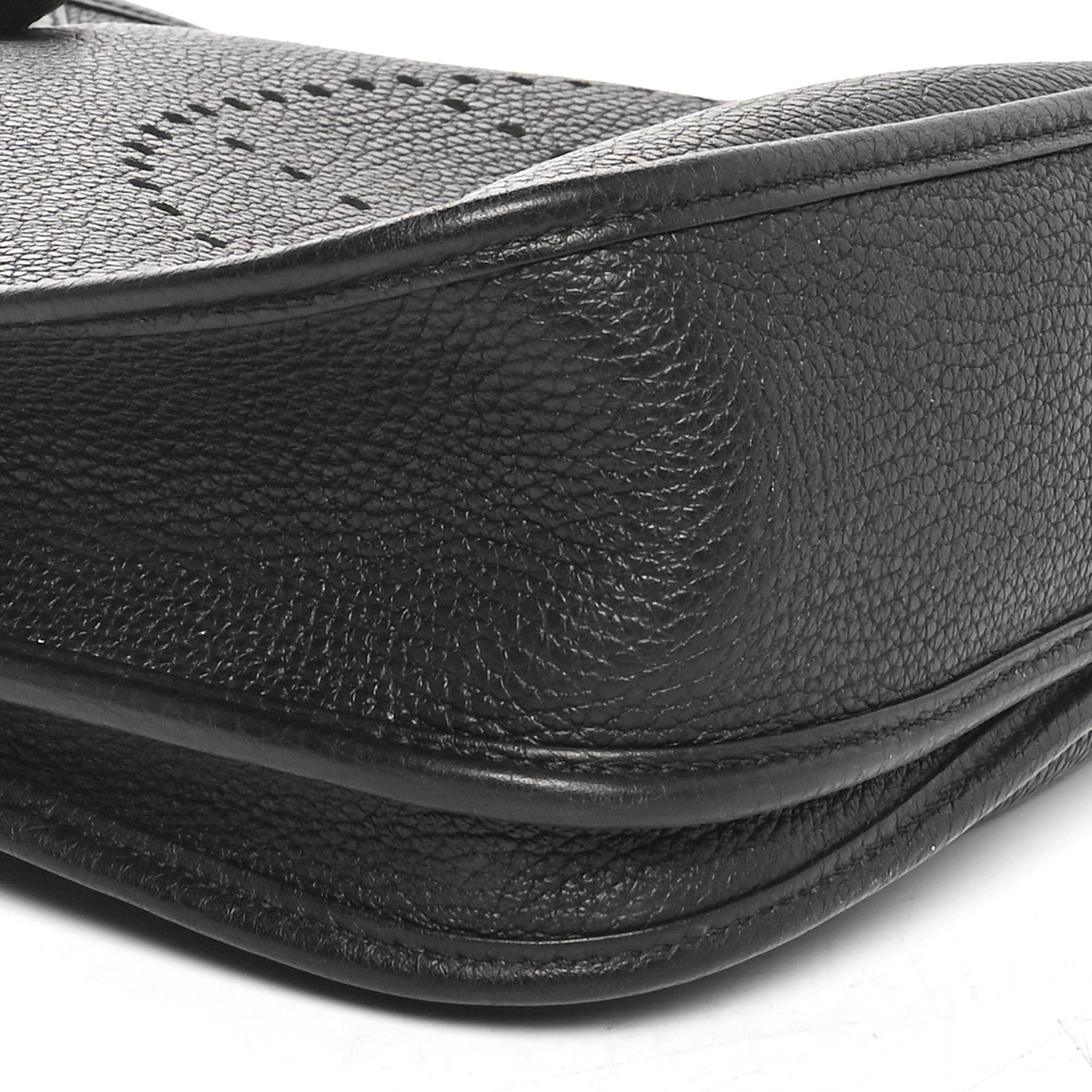 Hermes Taurillon Clemence Evelyne III PM Black 9 of 10