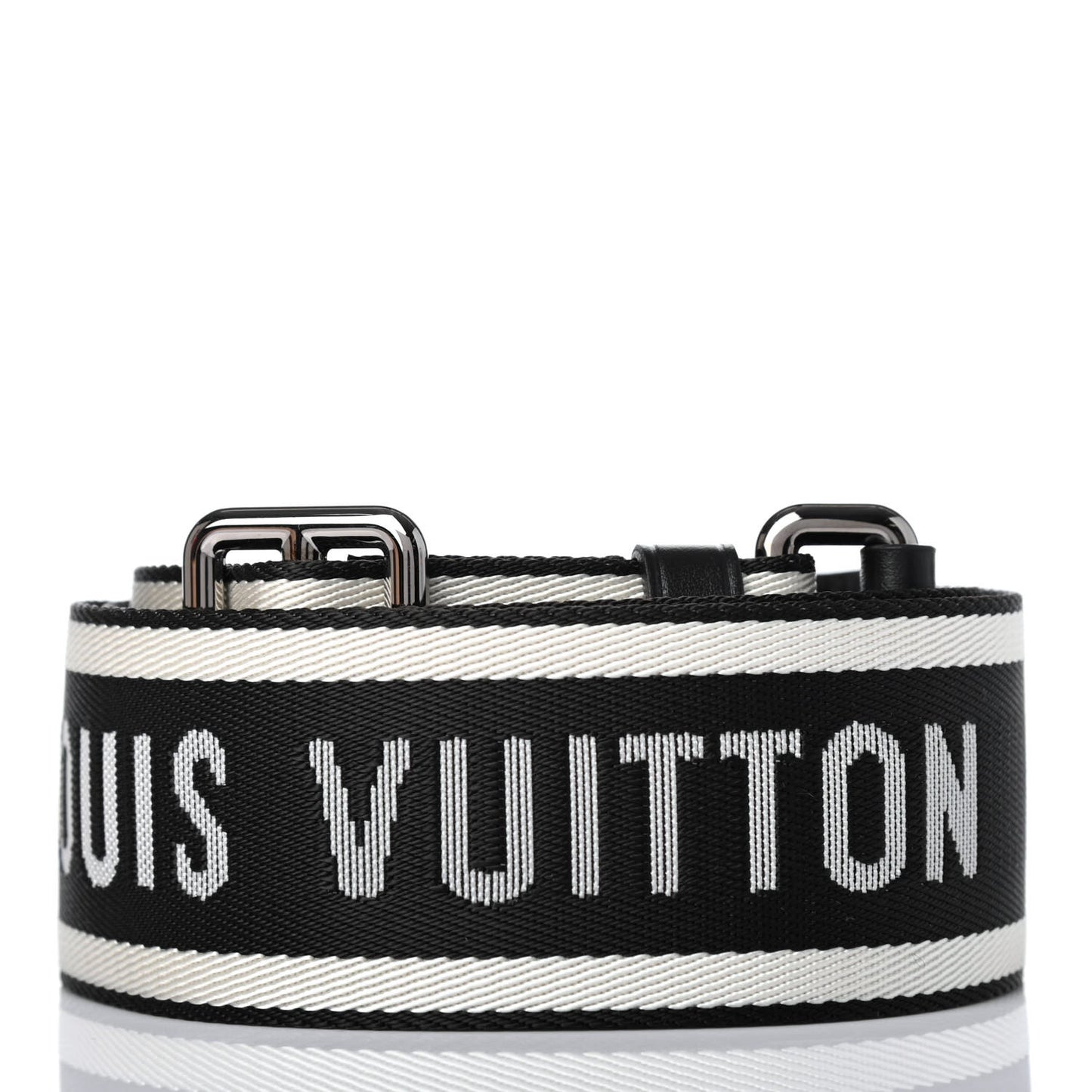Monogram Multi Pochette Accessories Shoulder Strap Black Ivory