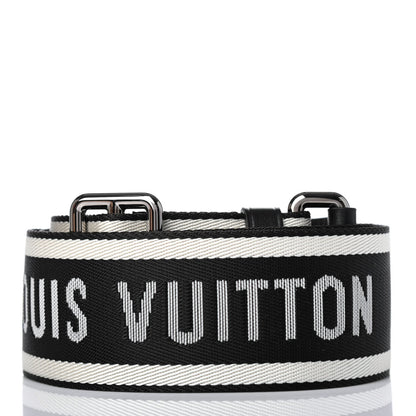 Louis Vuitton Monogram Multi Pochette Accessories Shoulder Strap Black Ivory 2 of 4