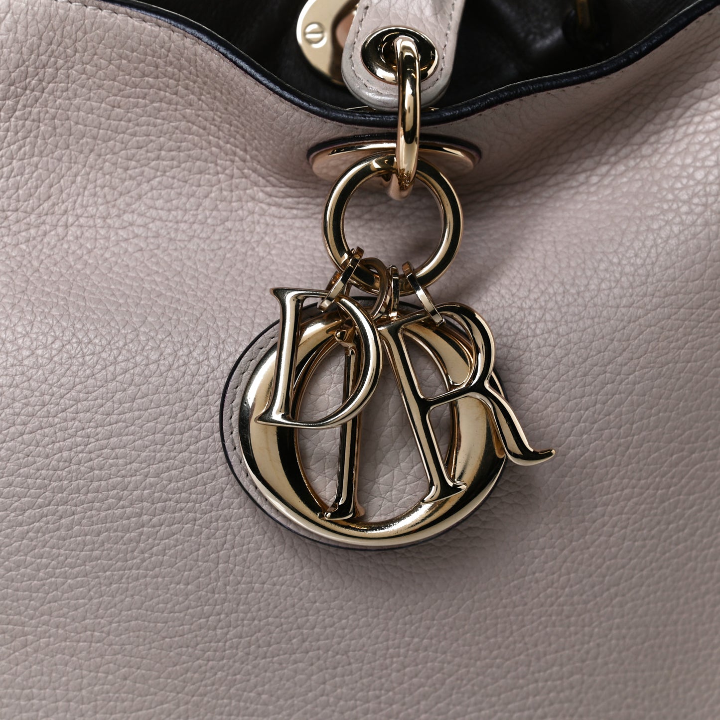 Bullcalf Medium Diorissimo Tote Rose Poudre